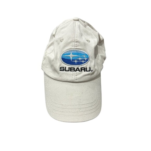 Helinger Subaru Embroidered Baseball Cap Beige One Size Adjustable Beige Outdoor - Picture 1 of 6